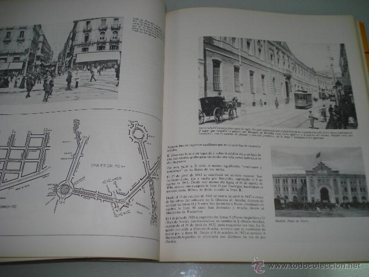 Libros de segunda mano: TRANV&Iacute;AS DE MADRID / CARLOS L&Oacute;PEZ BUSTOS / ALDABA EDICIONES 1986 - Foto 4