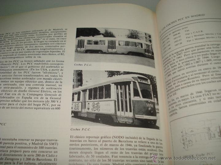 Libros de segunda mano: TRANV&Iacute;AS DE MADRID / CARLOS L&Oacute;PEZ BUSTOS / ALDABA EDICIONES 1986 - Foto 6