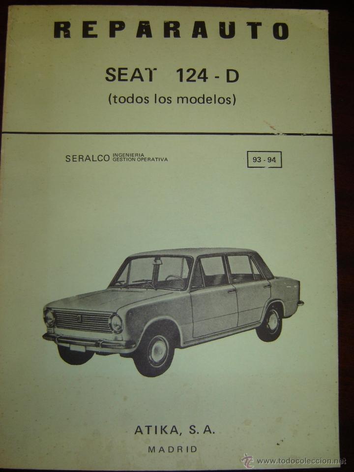 Libros de segunda mano: Reparauto SEAT 124-D n&ordm;93-94 - Foto 1