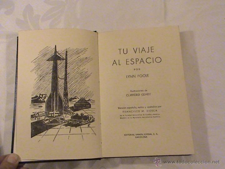 Libros de segunda mano: Tu viaje al espacio. (autor: Lynn Poole) - Foto 1