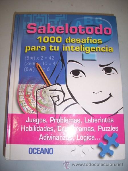 Libros de segunda mano: SABELOTODO :1000 desaf&iacute;os para tu inteligencia. - Foto 1