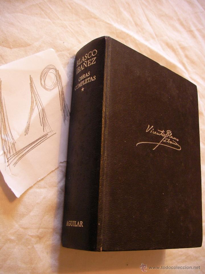 Libros de segunda mano: OBRAS COMPLETAS - VICENTE BLASCO IBA&Ntilde;EZ - ENVIO GRATIS A ESPA&Ntilde;A - Foto 1