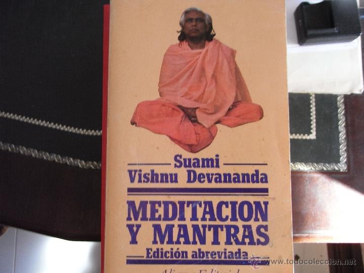 Libros de segunda mano: Meditaci&oacute;n y mantras. Suami Vishnu Devananda. - Foto 1