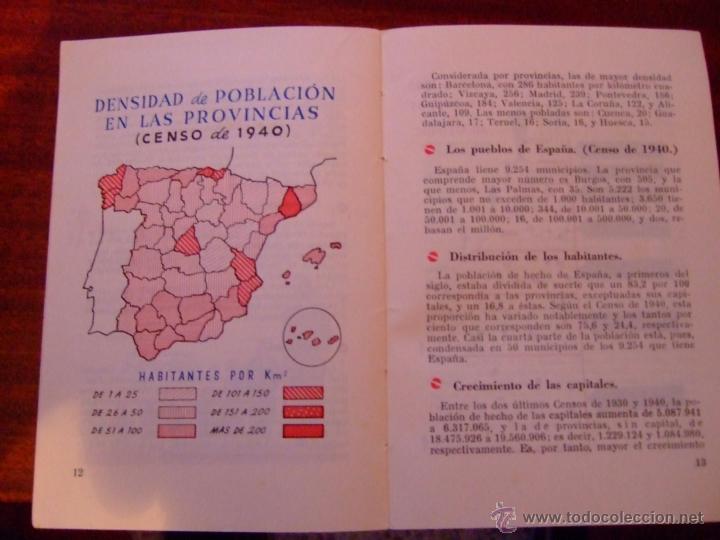 Libros de segunda mano: Librillo estad&iacute;stico de 1951. LA VERDAD DE ESPA&Ntilde;A. 3&ordf; edicion. - Foto 2