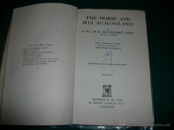 Libros de segunda mano: EL CABALLO Y SU EDUCACI&Oacute;N (En ingl&eacute;s) - Foto 1