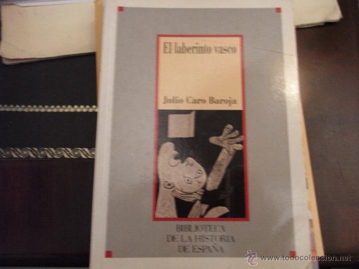 Libros de segunda mano: El laberinto vasco. J. Caro Baroja. - Foto 1