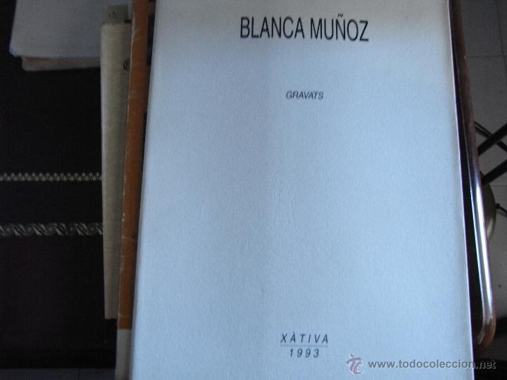 Libros de segunda mano: Blanca Mu&ntilde;oz. Gravats. - Foto 1