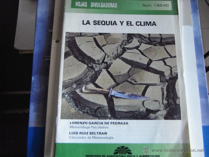 Libros de segunda mano: La sequ&iacute;a y el clima. Lorenzo Garc&iacute;a de Pedraza