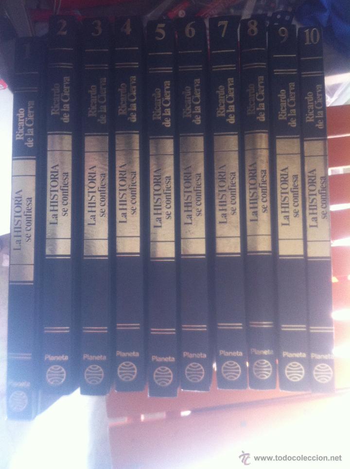 Libros de segunda mano: LA HISTORIA SE CONFIESA DE RICARDO DE LA CIERVA - Foto 1