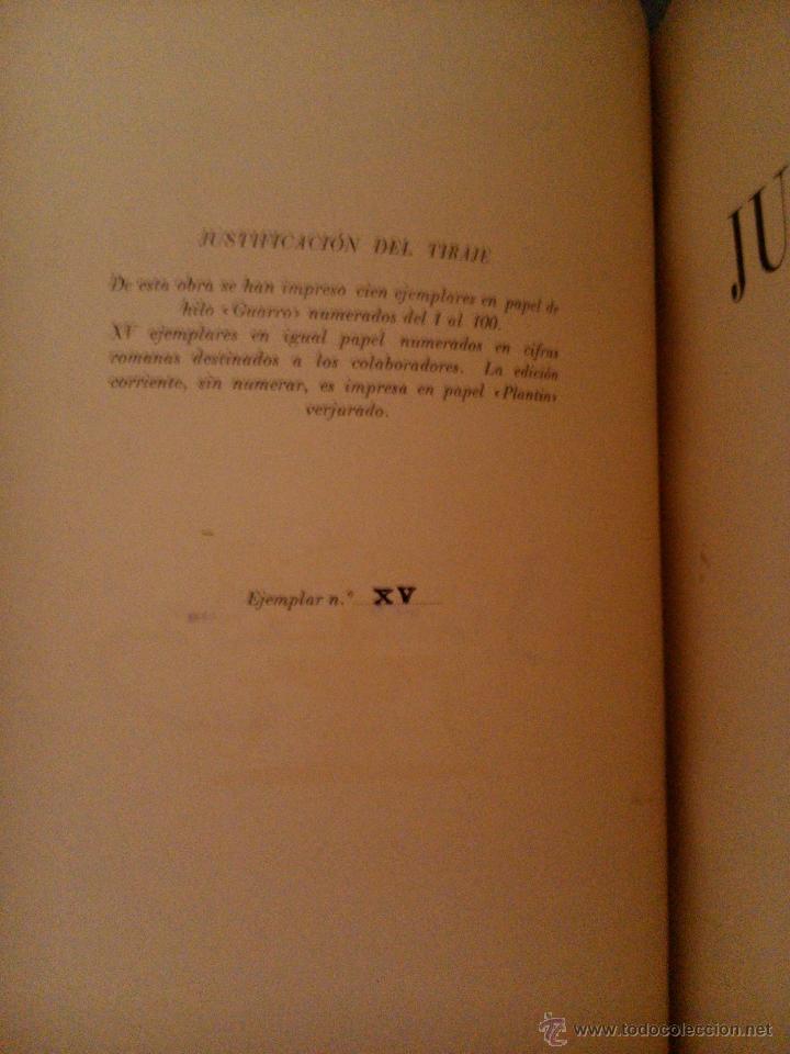 Libros de segunda mano: A LA MEMORIA DEL GRAN JUNCEDA 1952 (AMICS JUNCEDA) - Foto 4