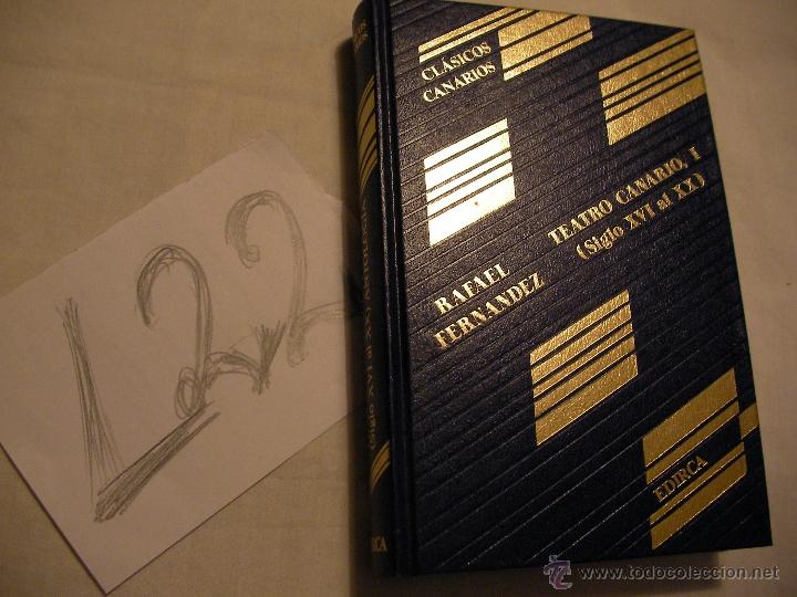Livres d'occasion: CLASICOS CANARIOS - TEATRO CANARIO I (SIGLOS XVI AL XX) - RAFAEL FERNANDEZ