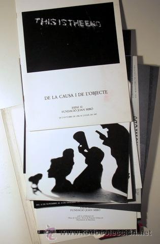 Libros de segunda mano: ESPAI 10 1986 - 1987 ((Fundaci&oacute; Mir&oacute; - Cat&agrave;leg)) - Foto 2