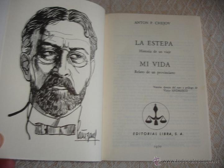 Libros de segunda mano: ANTON P.CHEJOV, LA ESTEPA , MI VIDA - Foto 2