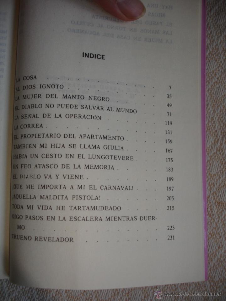 Libros de segunda mano: LA COSA Y OTROS RELATOS. ALBERTO MORAVIA - Foto 2