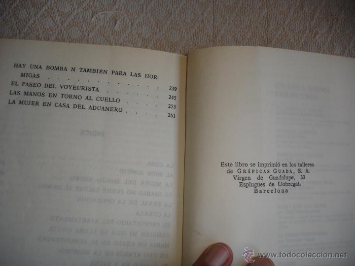 Libros de segunda mano: LA COSA Y OTROS RELATOS. ALBERTO MORAVIA - Foto 3