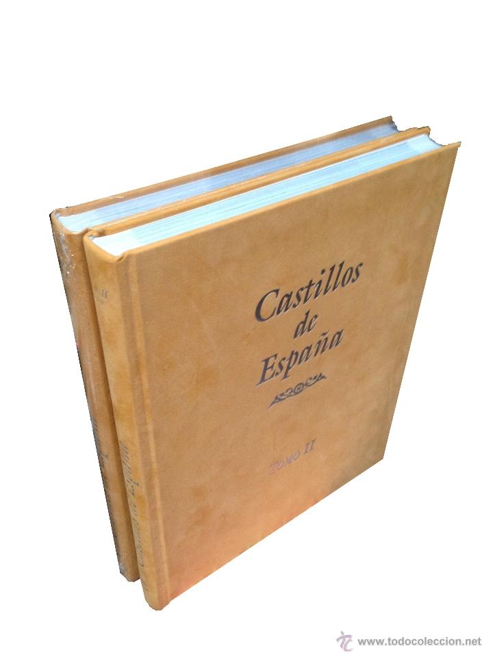 Libros de segunda mano: CASTILLOS DE ESPA&Ntilde;A - 2 TOMOS - ED. CULTURAL - COMPLETOS - Foto 1
