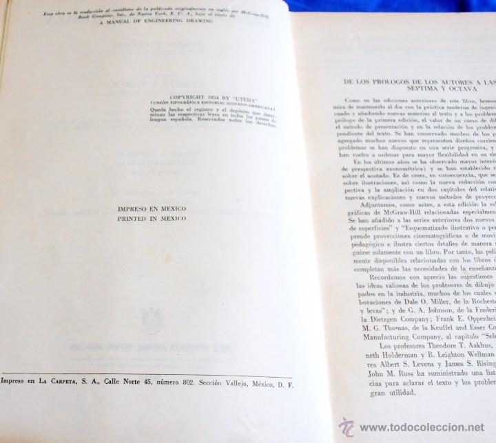 Libros de segunda mano: DIBUJO DE INGENIERIA, UTEHA - Foto 7
