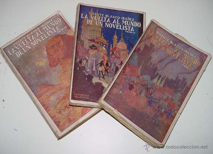 Gebrauchte B&uuml;cher: - LITERATURA VIAJES. Valencia: Prometeo, 1924-1925. Obra completa en tres tomos - 19 cm - I: 345 p.