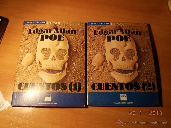 Libros de segunda mano: CUENTOS (1 y 2).Edgar Allan POE. - Foto 1