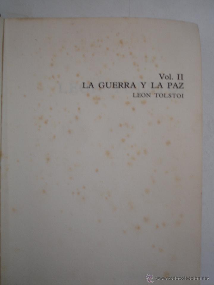 Libros de segunda mano: GUERRA Y PAZ tomo 2 - Foto 2