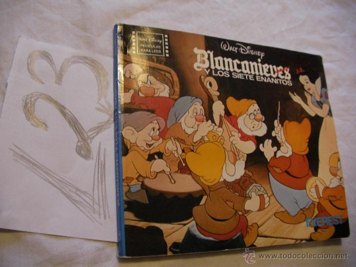 Libros de segunda mano: ANTIGUO CUENTO BLANCANIEVES Y LOS SIETE ENANITOS - PELICULAS PARA LEER