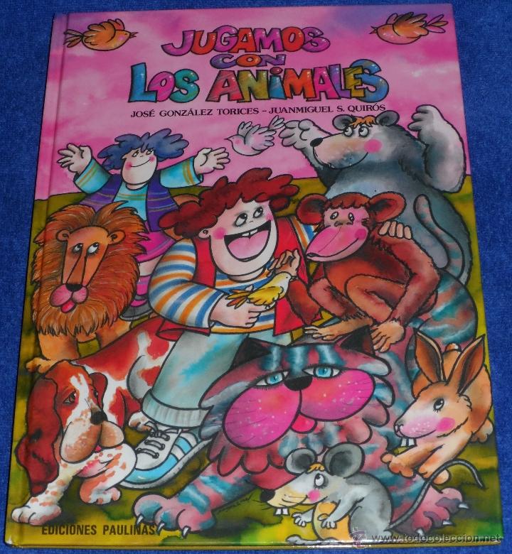 Libros de segunda mano: Jugamos con los animales - Ediciones Paulinas (1991) - Foto 1