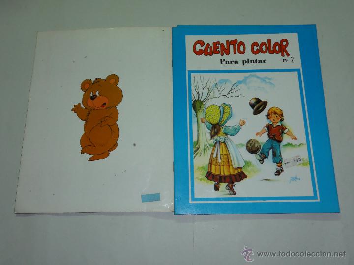 Libros de segunda mano: LOTE DE 4 LIBROS DE CUENTO COLOR, PARA PINTAR - EDICIONES GAVIOTA - Foto 3