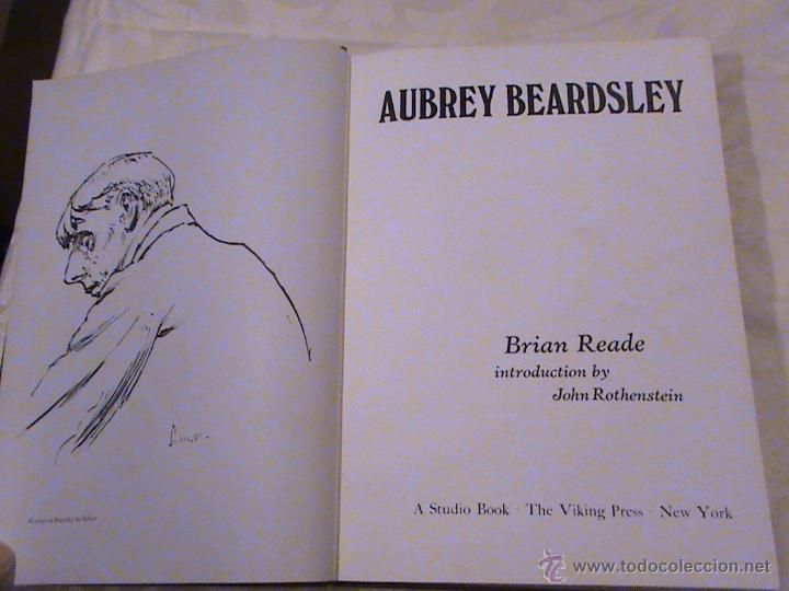 Libros de segunda mano: Aubrey Beardsley (autor: Brian Reade)   (est&aacute; en ingl&eacute;s) - Foto 1