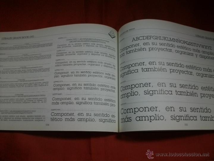 Libros de segunda mano: COMPOARTE. CAT&Aacute;LOGO DE TIPOS - TIPOGRAF&Iacute;A - Foto 3