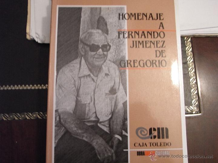 Libros de segunda mano: Homenaje a Fernando Jim&eacute;nez de Gregorio - Foto 1