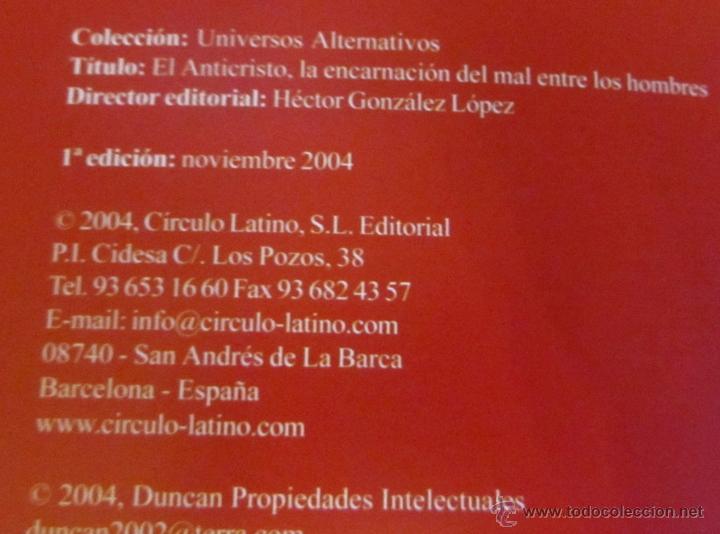 Libros de segunda mano: EL ANTICRISTO - CIRCULO LATINO - Foto 2