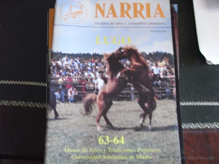 Libros de segunda mano: Narria, 63-64. Lugo. Museos de artes y costumbres populares.