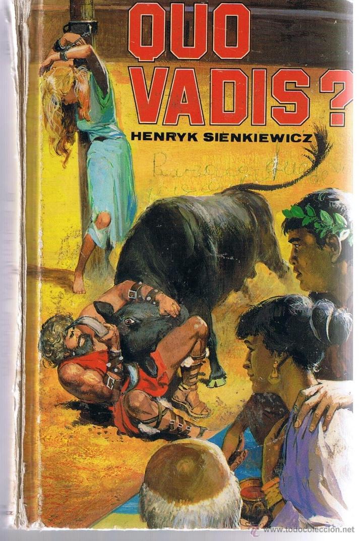 Libros de segunda mano: QUO VADIS ?. HENRYK SIEN&Ntilde;IEWICZ. EDITORS 1986. (RF.ST/C6) - Foto 1