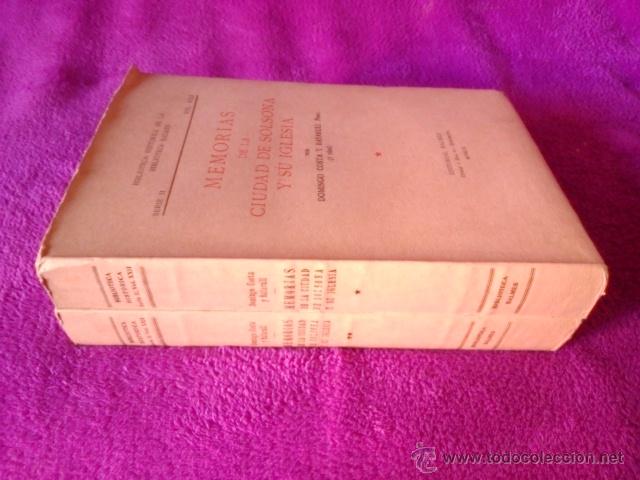 Libros de segunda mano: MEMORIAS DE LA CIUDAD DE SOLSONA Y SU IGLESIA,DOMINGO COSTA Y BAFARULL 1959