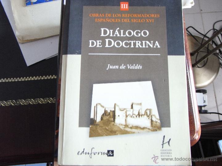 Libros de segunda mano: Di&aacute;logo de doctrina. Juan de Vald&eacute;s. - Foto 1