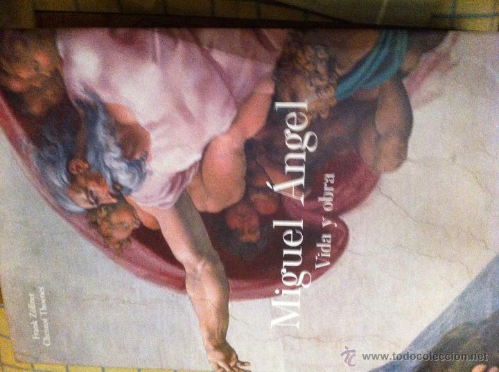 Libros de segunda mano: Miguel angel. Vida y obra. Gran peso. - Foto 1
