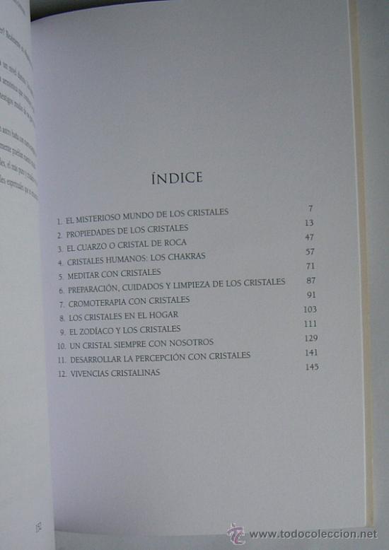 Libros de segunda mano: EL PODER DE LOS CRISTALES - FUENTE DE ARMONIA Y BIENESTAR - HELENA GALIANA - Foto 3