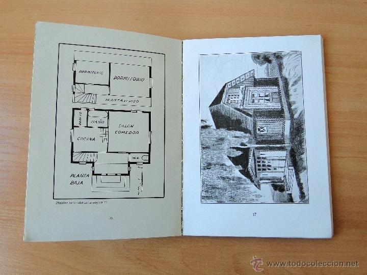 Libros de segunda mano: MODELOS DE CHALETS Y CASAS ECONOMICAS. 1948 - Foto 2