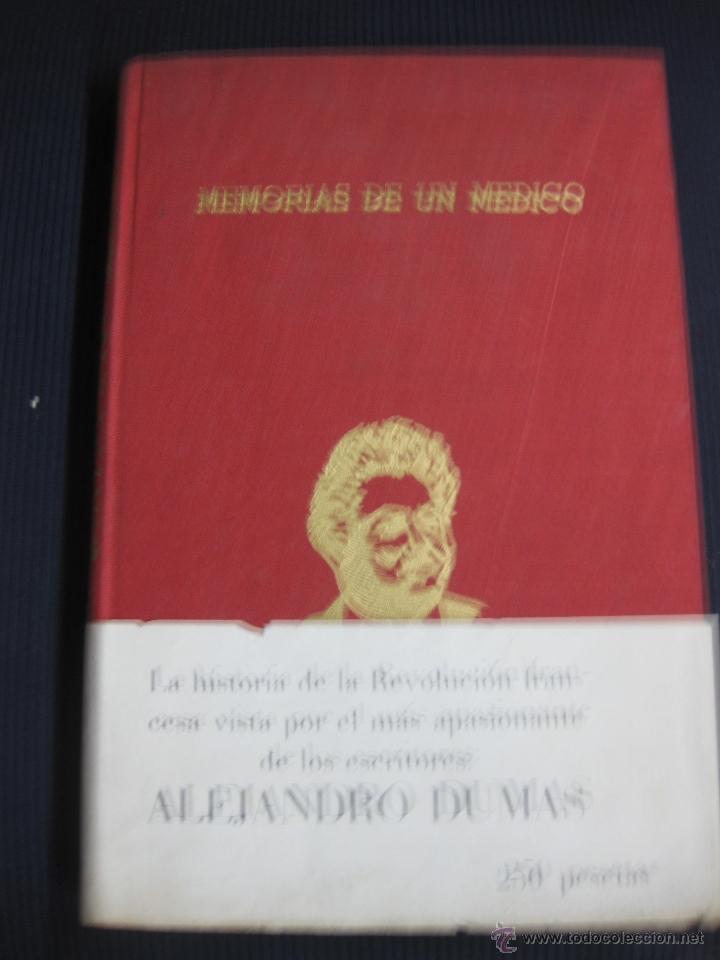 Libros de segunda mano: MEMORIAS DE UN MEDICO. ALEJANDRO DUMAS.EDICIONES ALONSO 1966 - Foto 1