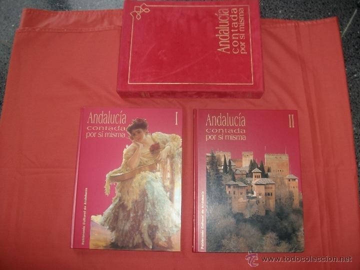 Libros de segunda mano: ANDALUC&Iacute;A CONTADA POR SI MISMA (2 TOMOS + DVD) - Foto 1