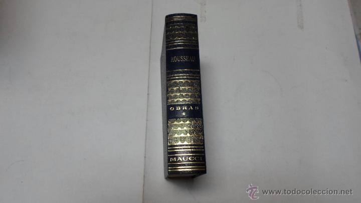 Libros de segunda mano: Rousseau, Literatura Francesa, Ed. Maucci - Foto 1