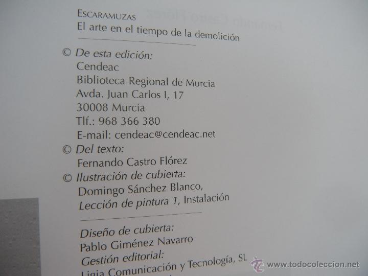 Libros de segunda mano: LIBRO. ESCARAMUZAS. FERNANDO CASTRO FL&Oacute;REZ. A&Ntilde;O 2003 - Foto 2