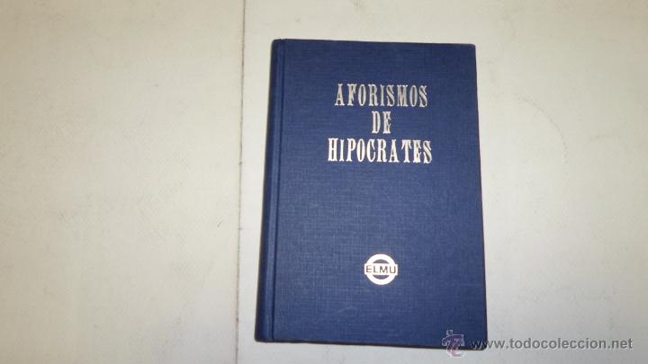 Libros de segunda mano: Aforismos de Hipocrates, Ed. EMU - Foto 1