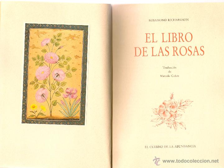 Libros de segunda mano: El libro de las rosas / Rosamond Richardson - Foto 2