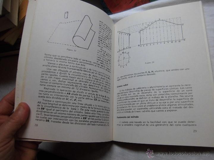 Libros de segunda mano: TRAZADO DE DESARROLLOS DE PIEZAS DE PLANCHA JOSE MANUEL SAENZ ECHEVARIA.-EDICIONES CEAC 1973 - Foto 4