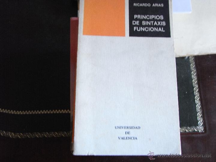 Libros de segunda mano: Principios de sintaxis funcional. Ricardo Arias - Foto 1
