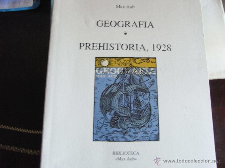 Libros de segunda mano: Geograf&iacute;a. Prehistoria, 1928. Max Aub. - Foto 1