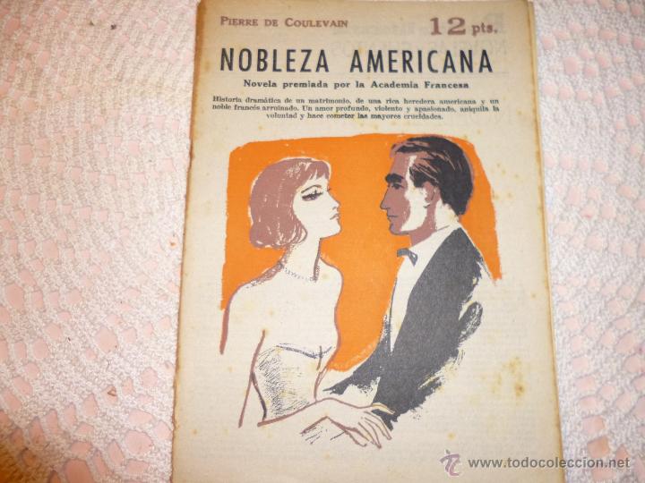Gebrauchte B&uuml;cher: NOBLEZA AMERICANA. - COULEVAIN, PEDRO DE.