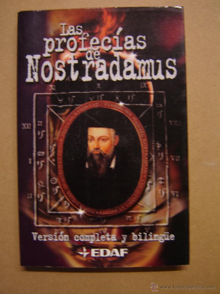 Libros de segunda mano: Las profec&iacute;as de Nostradamus  - Versi&oacute;n completa y biling&uuml;e - Foto 1