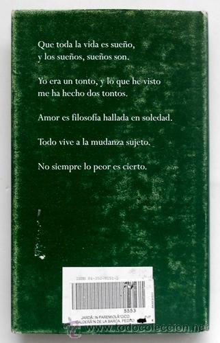 Libros de segunda mano: Jard&iacute;n Paremiol&oacute;gico - Pedro Calder&oacute;n de la Barca - Edhasa 2000 - Foto 2